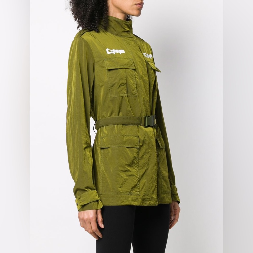 OFF-WHITE Nylon Military Field Jacket